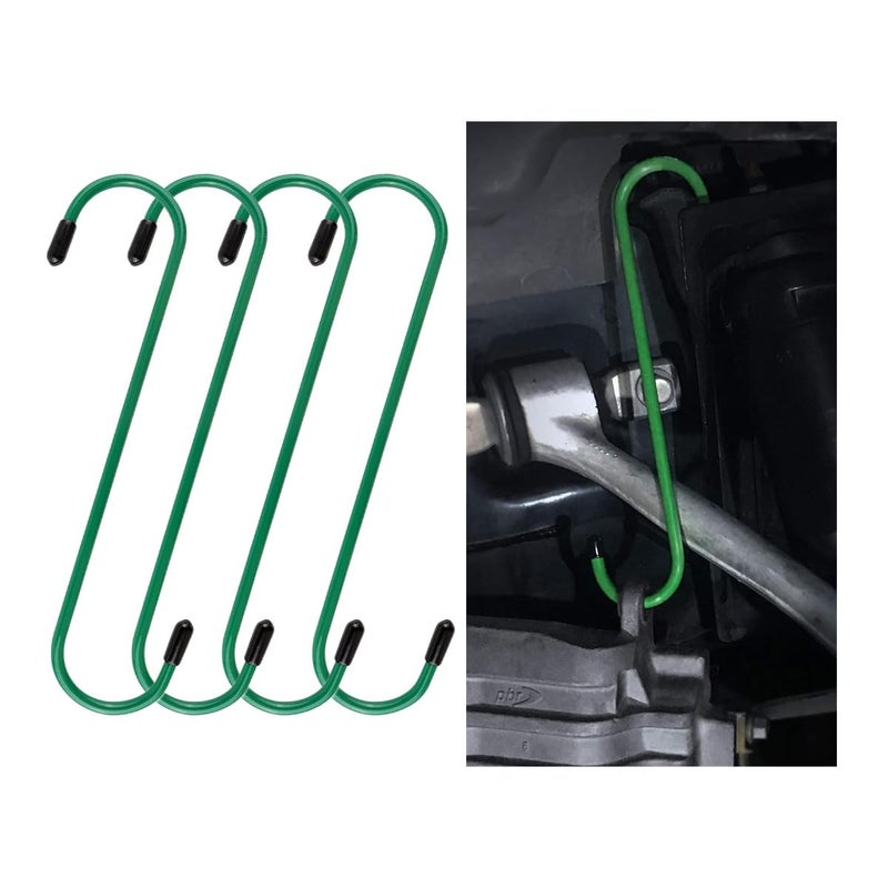 GLSOWEE Car Brake Caliper Hooks, Auto Brake Caliper Hangers with Rubber Tips, Universal Durable & Rust-Proof Automotive Tools for Axle, Bearing, Braking, Suspension Work - Image 1
